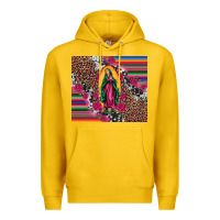 Lemon our lady of guadalupe serape background tumbler Premium Hoodie - Artiststas