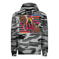 Slate Camo our lady of guadalupe serape background tumbler Premium Hoodie - Artiststas