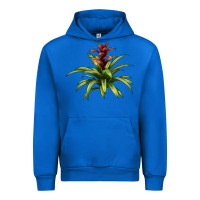 Cobalt Bromeliads Urban Hoodie - LillyAllenDesigns