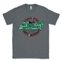 Charcoal Heather reindeer brewed santa approved Classic Tee - MaliasSmallBusiness