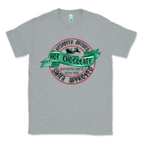 Heather Grey reindeer brewed santa approved Classic Tee - MaliasSmallBusiness