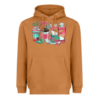 Meerkat nurse coffee cups Heavyweight Hoodie - texasbilliewilder