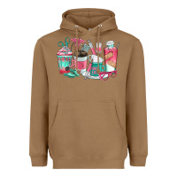 Toasted Coconut nurse coffee cups Heavyweight Hoodie - texasbilliewilder