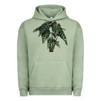 Pigment Oil Green Amazon Elephant Ear Urban Hoodie - LillyAllenDesigns