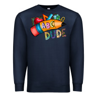 Navy dude Premium Sweatshirt - CowhideDigitalArt