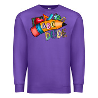 Purple dude Premium Sweatshirt - CowhideDigitalArt