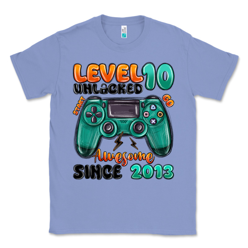 Level 10 Unlocked Awesome Since 2013 Classic Tee by MaliasSmallBusiness | Teevron