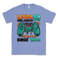 Colony Blue level 10 unlocked awesome since 2013 Classic Tee - MaliasSmallBusiness