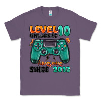 Lavender level 10 unlocked awesome since 2013 Classic Tee - MaliasSmallBusiness
