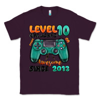 Plum level 10 unlocked awesome since 2013 Classic Tee - MaliasSmallBusiness