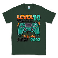 Sports Green level 10 unlocked awesome since 2013 Classic Tee - MaliasSmallBusiness