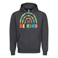 Smoke be kind autism Zipper Hoodie - MaliasSmallBusiness