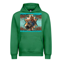 Emerald western rodeo bullfighter Aztec leopard turquoise Urban Hoodie - BarkalooDesign
