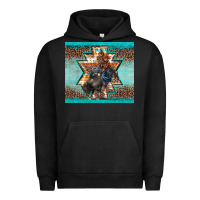 Pigment Black western rodeo bullfighter Aztec leopard turquoise Urban Hoodie - BarkalooDesign