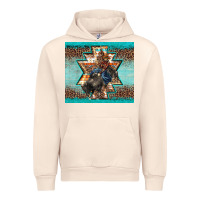 Sandshell western rodeo bullfighter Aztec leopard turquoise Urban Hoodie - BarkalooDesign