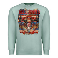Seafoam Deer hunter 4th of july Premium Sweatshirt - CowGirlArtShop