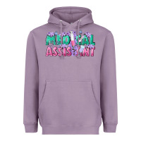 Lavender medical assistant Heavyweight Hoodie - texasbilliewilder