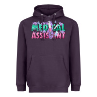 Plum medical assistant Heavyweight Hoodie - texasbilliewilder