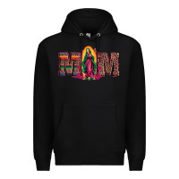 Black mom our lady of guadalupe Premium Hoodie - Artiststas