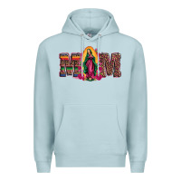 Blue Mist mom our lady of guadalupe Premium Hoodie - Artiststas