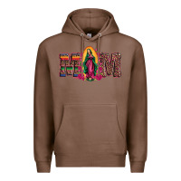 Chestnut mom our lady of guadalupe Premium Hoodie - Artiststas