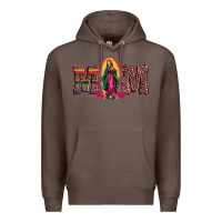 Coffee mom our lady of guadalupe Premium Hoodie - Artiststas