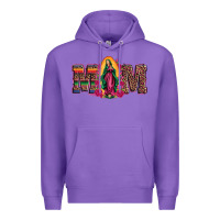 Purple mom our lady of guadalupe Premium Hoodie - Artiststas