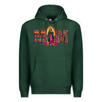 Sports Green mom our lady of guadalupe Premium Hoodie - Artiststas