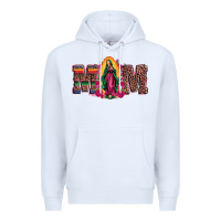 White mom our lady of guadalupe Premium Hoodie - Artiststas