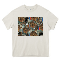 Dog Pattern Heavy Core Tee | Teevron