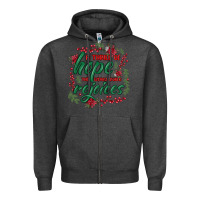 A Thrill Of Hope The Weary World Rejoices Zipper Hoodie | Teevron