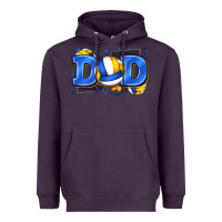 Plum dad volleyball Heavyweight Hoodie - Zillion Design Studio