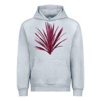 Heather Grey Pink Cordyline Urban Hoodie - LillyAllenDesigns