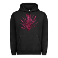 Pigment Black Pink Cordyline Urban Hoodie - LillyAllenDesigns