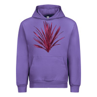 Tulip Pink Cordyline Urban Hoodie - LillyAllenDesigns