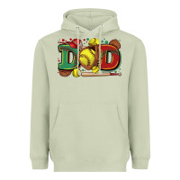 Matcha dad softball Heavyweight Hoodie - Zillion Design Studio
