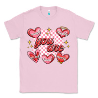 Bubblegum Pink valentines day positive affirmations Classic Tee - MaliasSmallBusiness