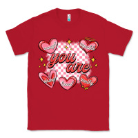 Red valentines day positive affirmations Classic Tee - MaliasSmallBusiness