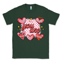 Sports Green valentines day positive affirmations Classic Tee - MaliasSmallBusiness