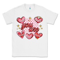 White valentines day positive affirmations Classic Tee - MaliasSmallBusiness