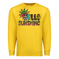 Lemon hello sunshine Premium Sweatshirt - SublimationCraftShop