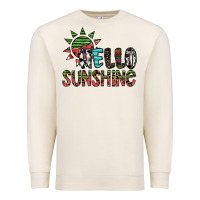 Sandshell hello sunshine Premium Sweatshirt - SublimationCraftShop