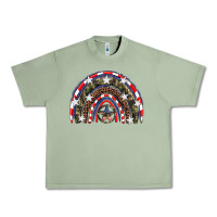Oil Green usa camouflage rainbow Urban Heavy Tee - Artiststas