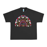 Pigment Black usa camouflage rainbow Urban Heavy Tee - Artiststas