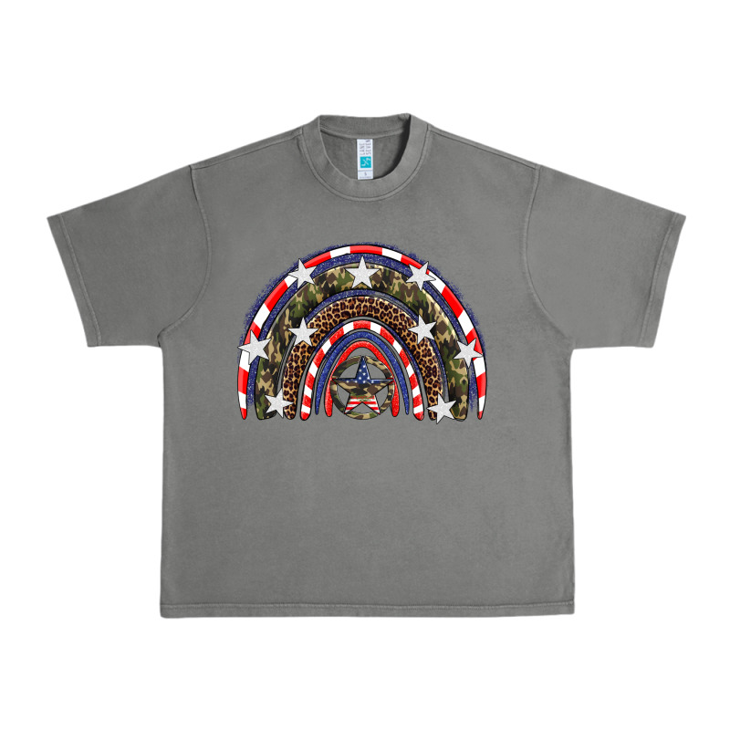 Usa Camouflage Rainbow Urban Heavy Tee by Artiststas | Teevron