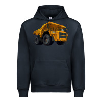 Navy Dump Truck Urban Hoodie - LillyAllenDesigns
