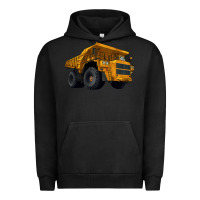 Pigment Black Dump Truck Urban Hoodie - LillyAllenDesigns