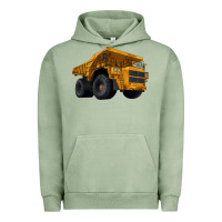 Pigment Oil Green Dump Truck Urban Hoodie - LillyAllenDesigns