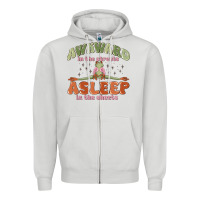 Dove Grey awkward in the streets asleep in the sheets Zipper Hoodie - MaliasSmallBusiness