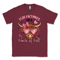Burgundy valentines is a bunch of bull Classic Tee - MaliasSmallBusiness